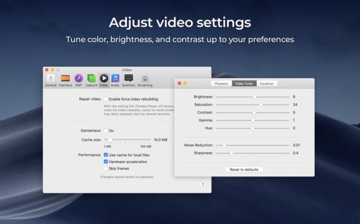 Elmedia:universal video player Screenshot 10 1dncbtny