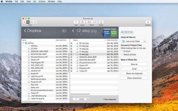 WinZip - Zip, unzip, protect Screenshot 04 1fryheon