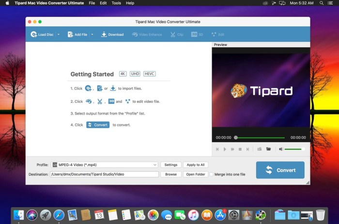 Tipard Mac Video Converter Ultimate 9218 Screenshot 01
