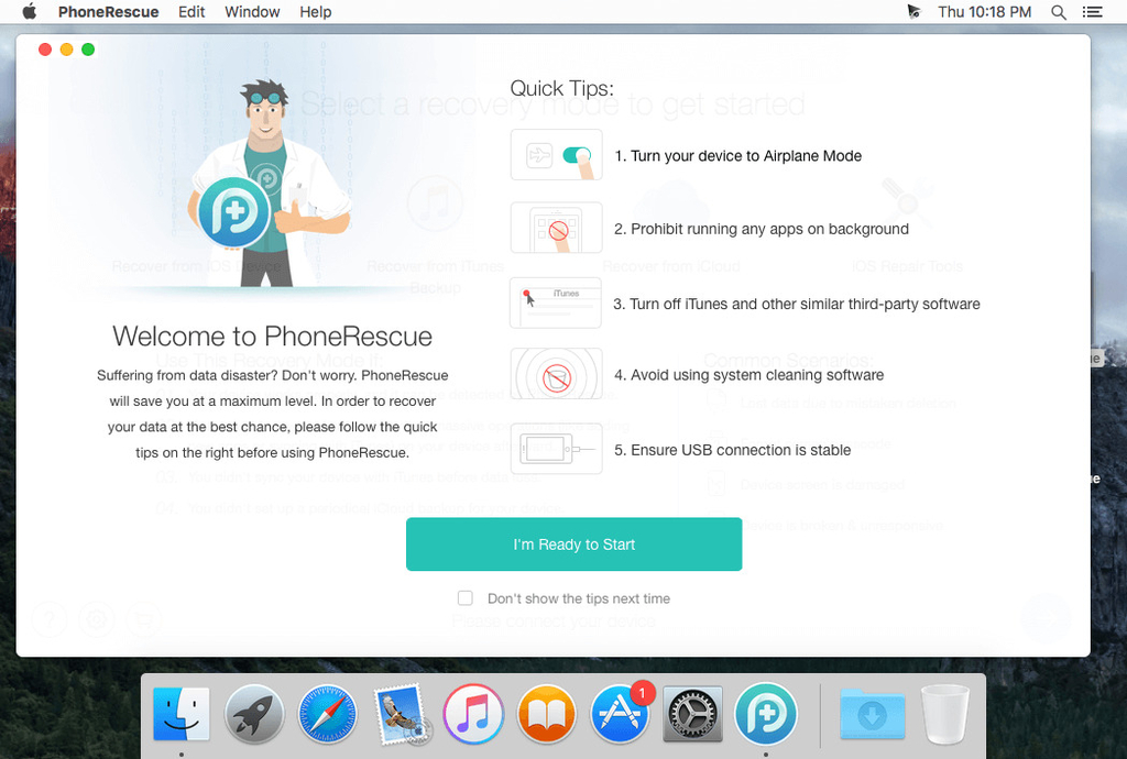 PhoneRescue for iOS 40020191024 Screenshot 01 9wx6tgn