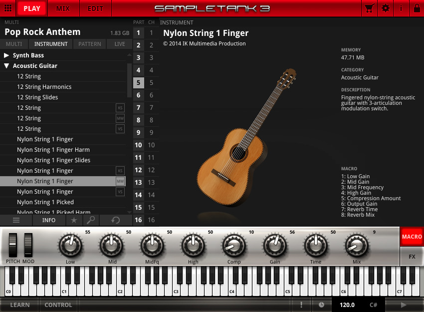 IK Multimedia SampleTank 373 WIN MAC Screenshot 03