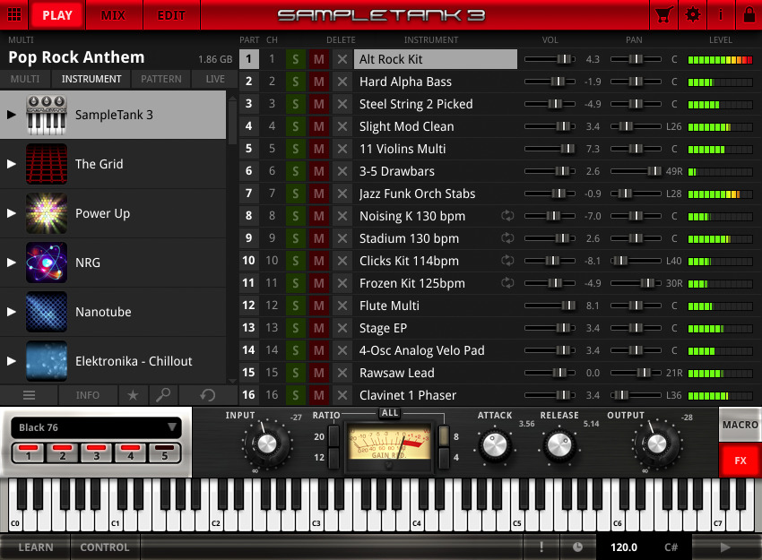 IK Multimedia SampleTank 373 WIN MAC Screenshot 06