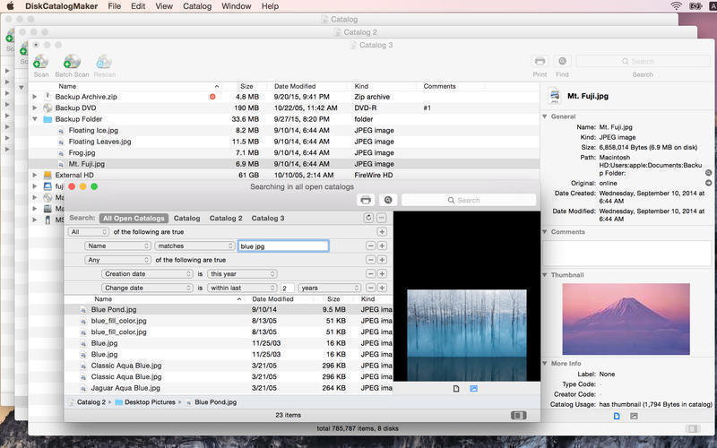 DiskCatalogMaker 755 Screenshot 01 1mrepjuy