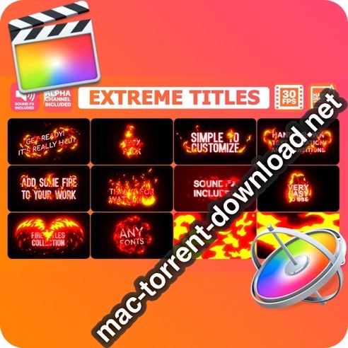 Extreme Titles FCPX 24508053 icon