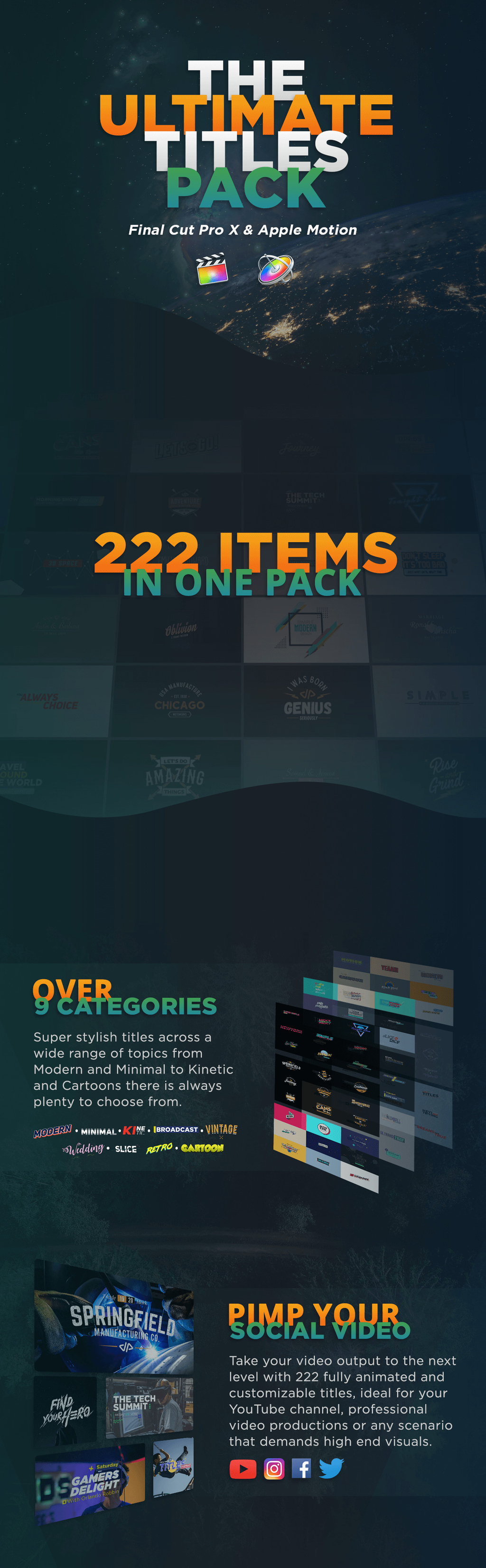 The Ultimate Titles Pack for Final Cut Pro X and Apple Motion Screenshot 01 tb0hqgy