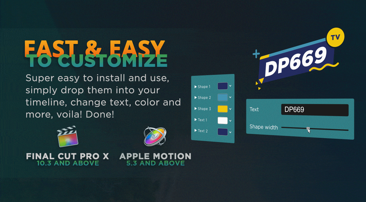 The Ultimate Titles Pack for Final Cut Pro X and Apple Motion Screenshot 02 tb0hqgy