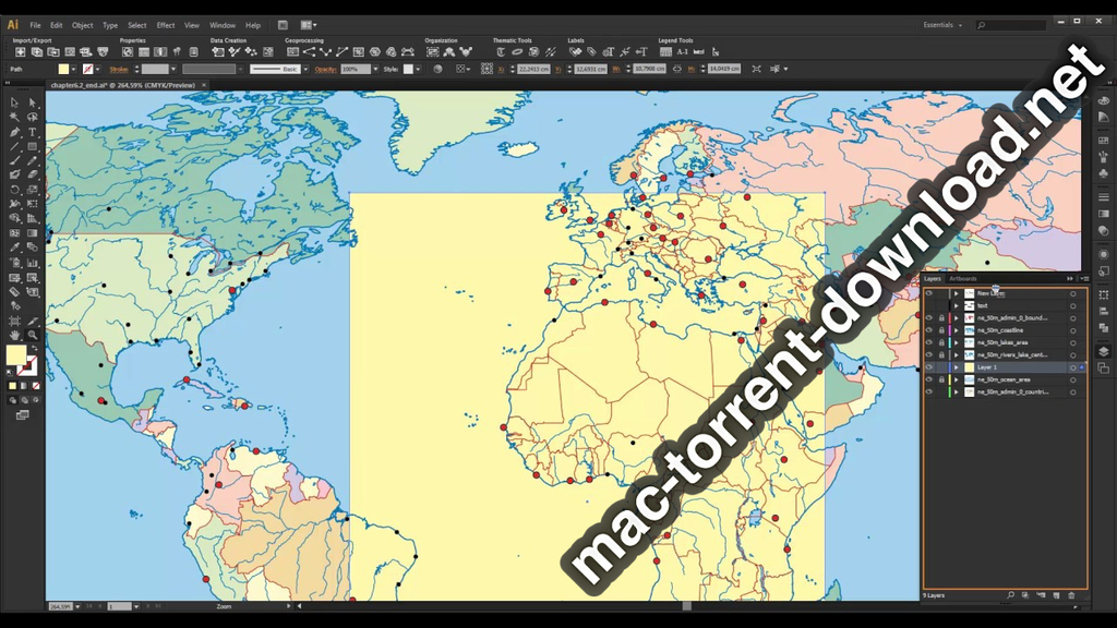 Avenza MAPublisher for Adobe Illustrator 105 Screenshot 03 tb0hqgy