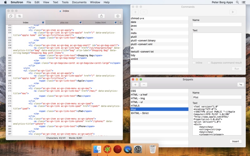 Smultron 10 - Text editor Screenshot 05 tb0hqgy